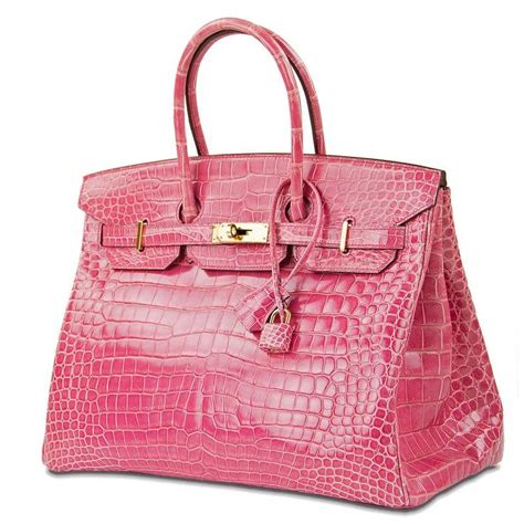 birkin bag price pink|birkin bag pink crocodile.